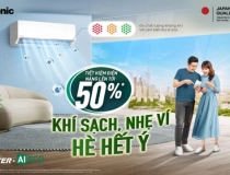 Panasonic ra mắt điều hòa thế hệ mới tiết kiệm điện đến 50%