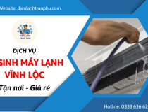 Dịch vụ vệ sinh máy lạnh Vĩnh Lộc giá rẻ, uy tín hàng đầu