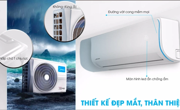 Midea tung loạt máy lạnh giá rẻ cho sinh viên và nhà trọ