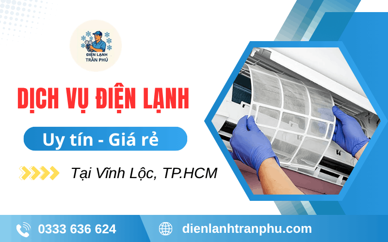 dịch vụ điện lạnh Vĩnh Lộc